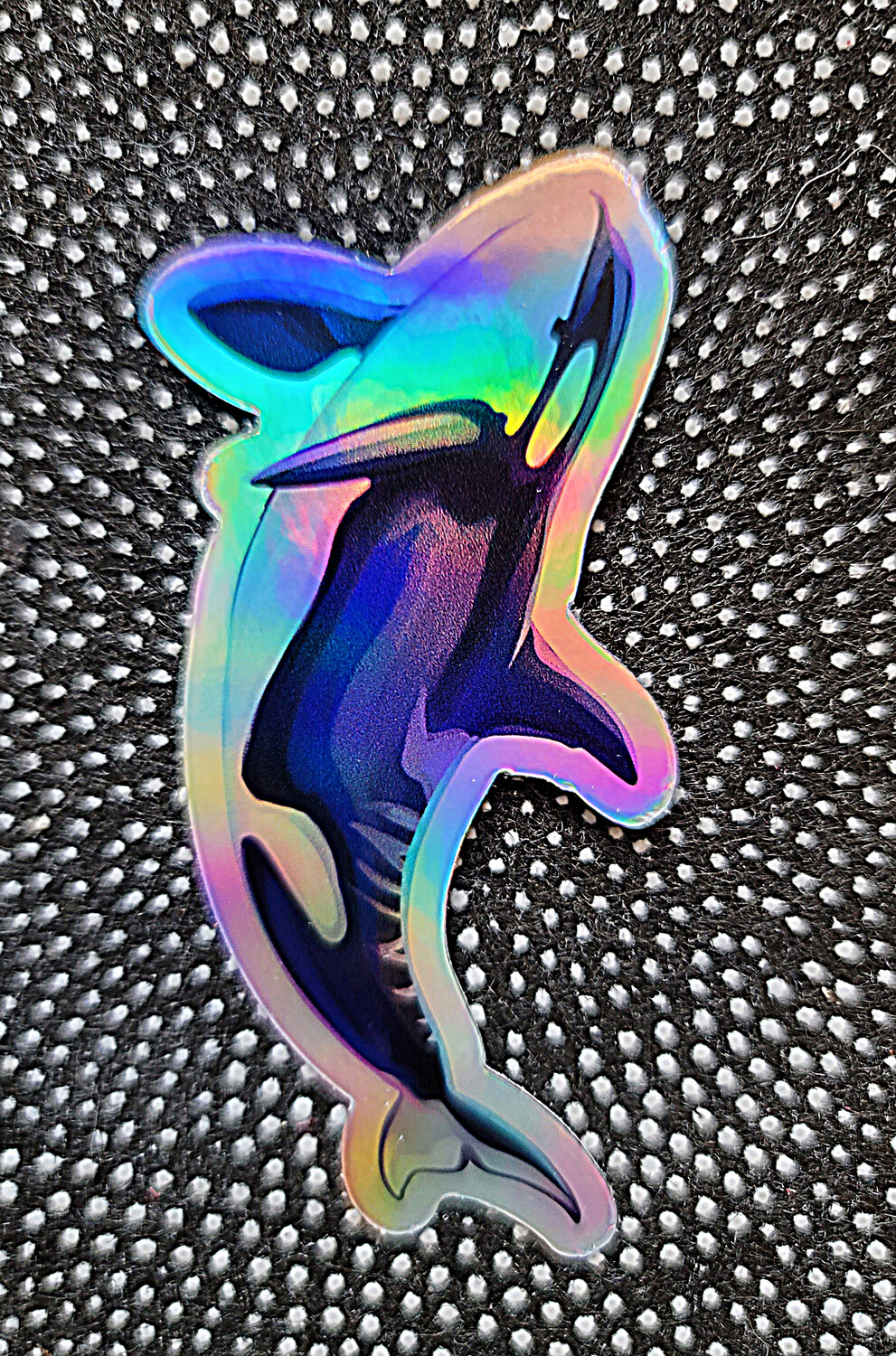 Orca 3&quot; Holo Vinyl Sticker