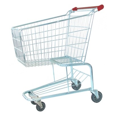 SHOPPING TROLLEY RED 100 LT