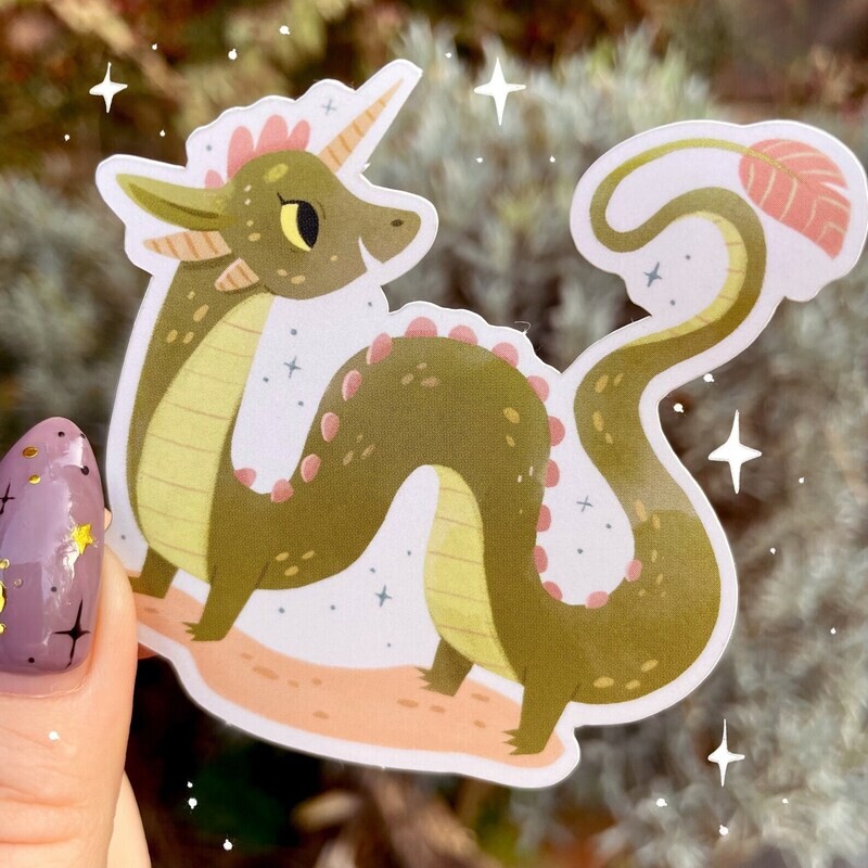 Dragon vinyl sticker