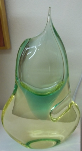 70&#39;s  Marked Czech Vase