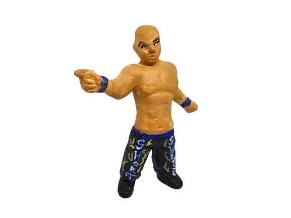 Midget Wrestling Warriors Short Sleeve Sampson Action Figure
