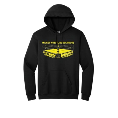 2026 Official Midget Wrestling Warriors "DESTINY AWAKENED" Tour Hoodie
