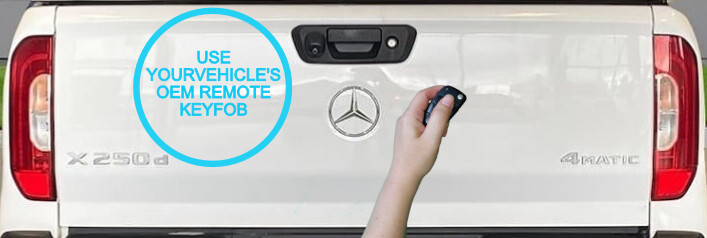Mercedes Benz X-Class tailgate central locking kit