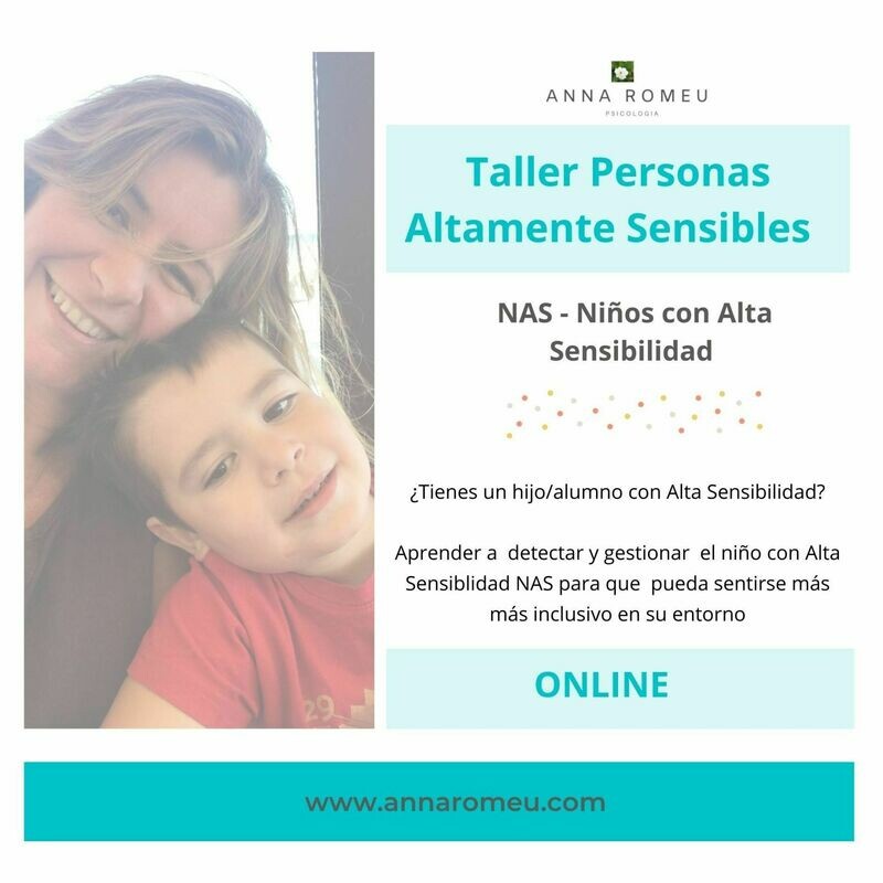 ¿Tienes un hijo / alumno con Alta Sensibilidad?

27/05/23