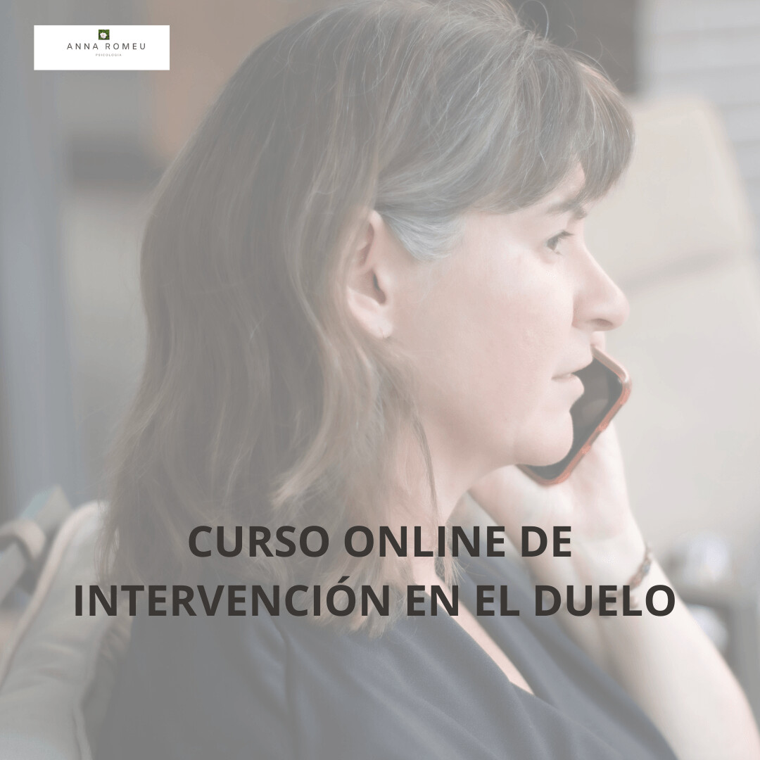 Curso online intervención en el duelo