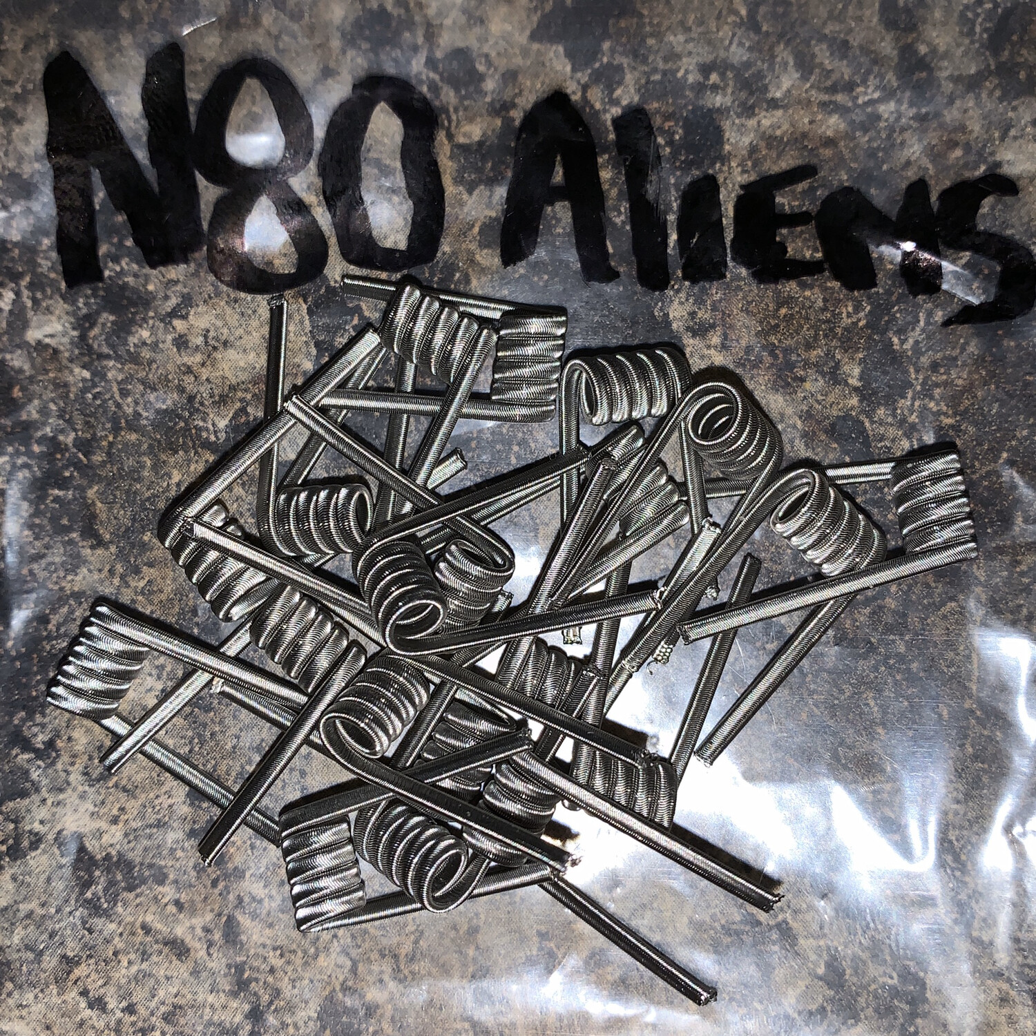 *LOCALLY MADE* Custom Hand-wrapped Alien Coils (SOLD BY THE PAIR)