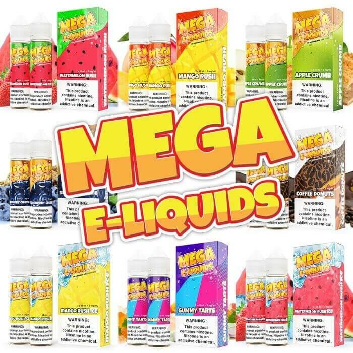 Mega E Liquids 60 ML Collection