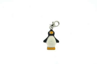 Charm Pinguino Argento 925
