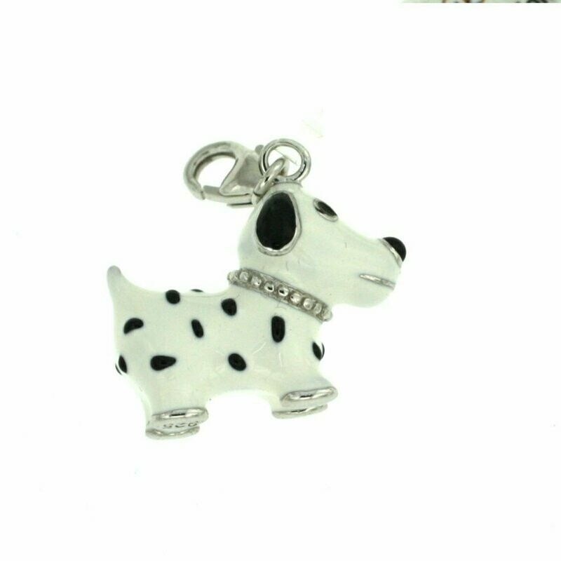 Charm Cane Argento 925