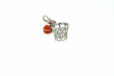 Charm Canestro Basket Argento 925