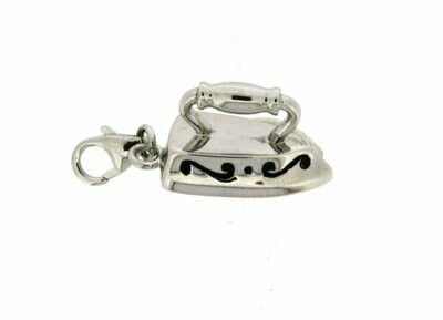 Charm Ferro da Stiro Argento 925