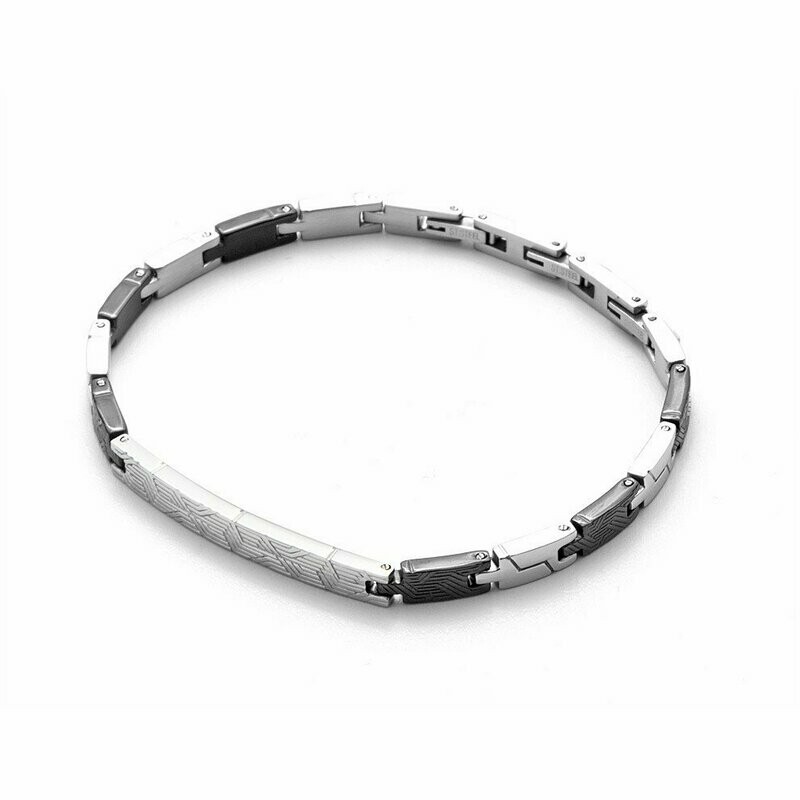 Bracciale in Acciaio Uomo 4US Cesare Paciotti Art. 4UBR3511