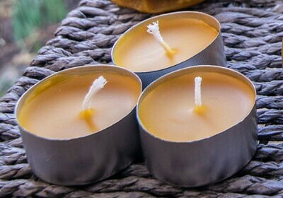 Beeswax Tealight Candles