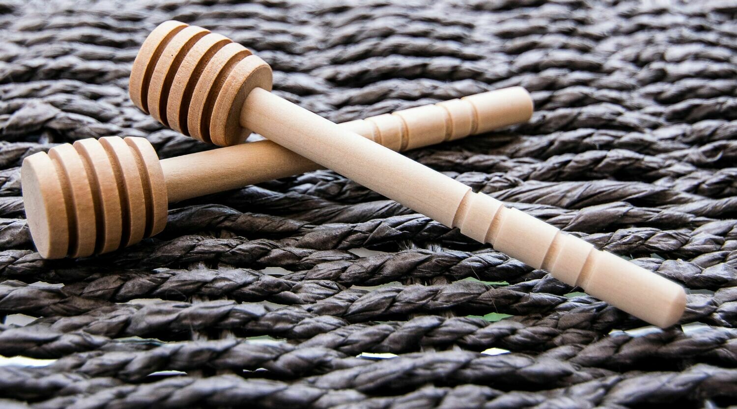 Wooden Honey Dipper