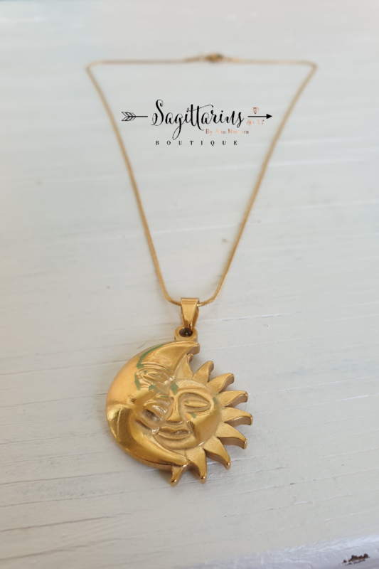 Colar Sol&Lua