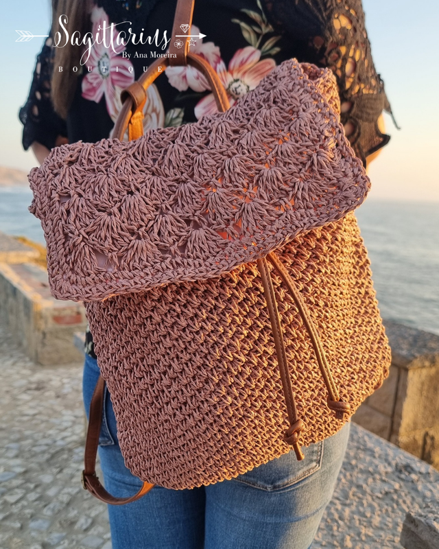 Mochila Efeito Palha