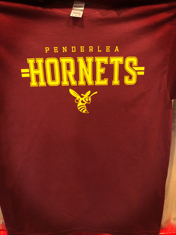 Penderlea Hornets Maroon T-Shirt
