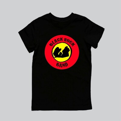 T-Shirt - Black Rock Band - Logo
