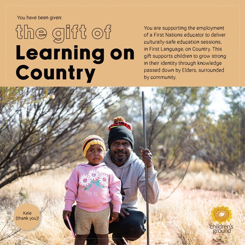 Gift of Learning on Country