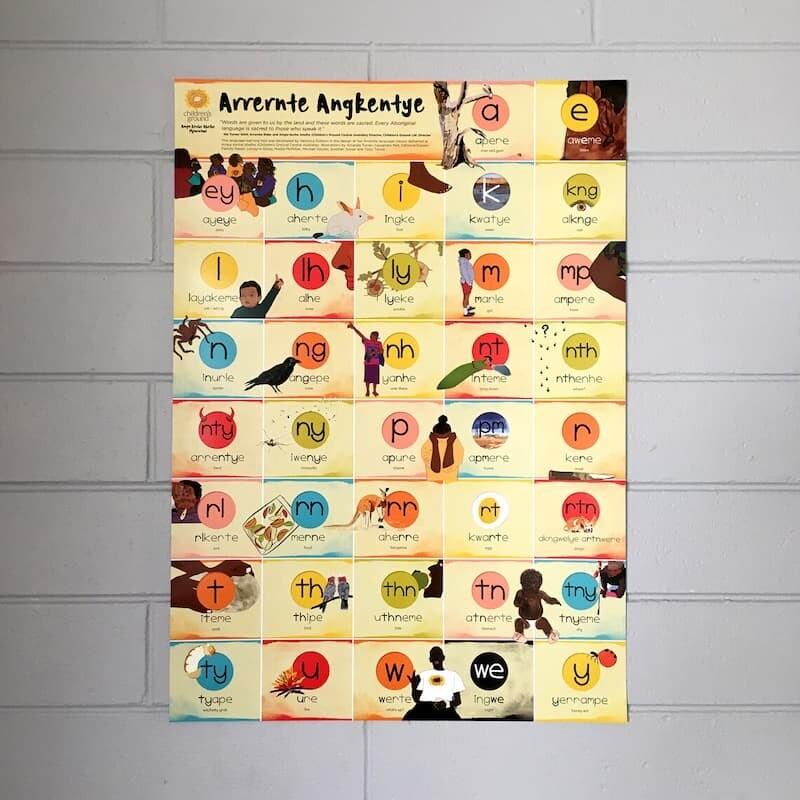 Poster - Arrernte Language Learning A2