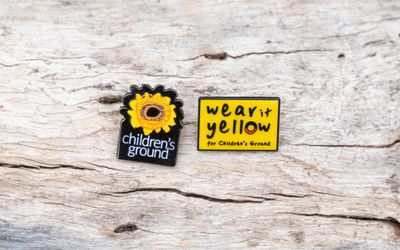 Lapel Pins: Wear it Yellow