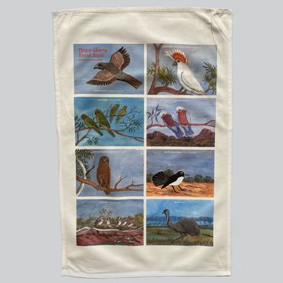 Teatowel - Thipe-Akerte (About Birds)