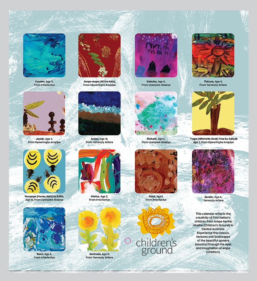 Calendars: Ampe-kenhe Art 2026 - FREE