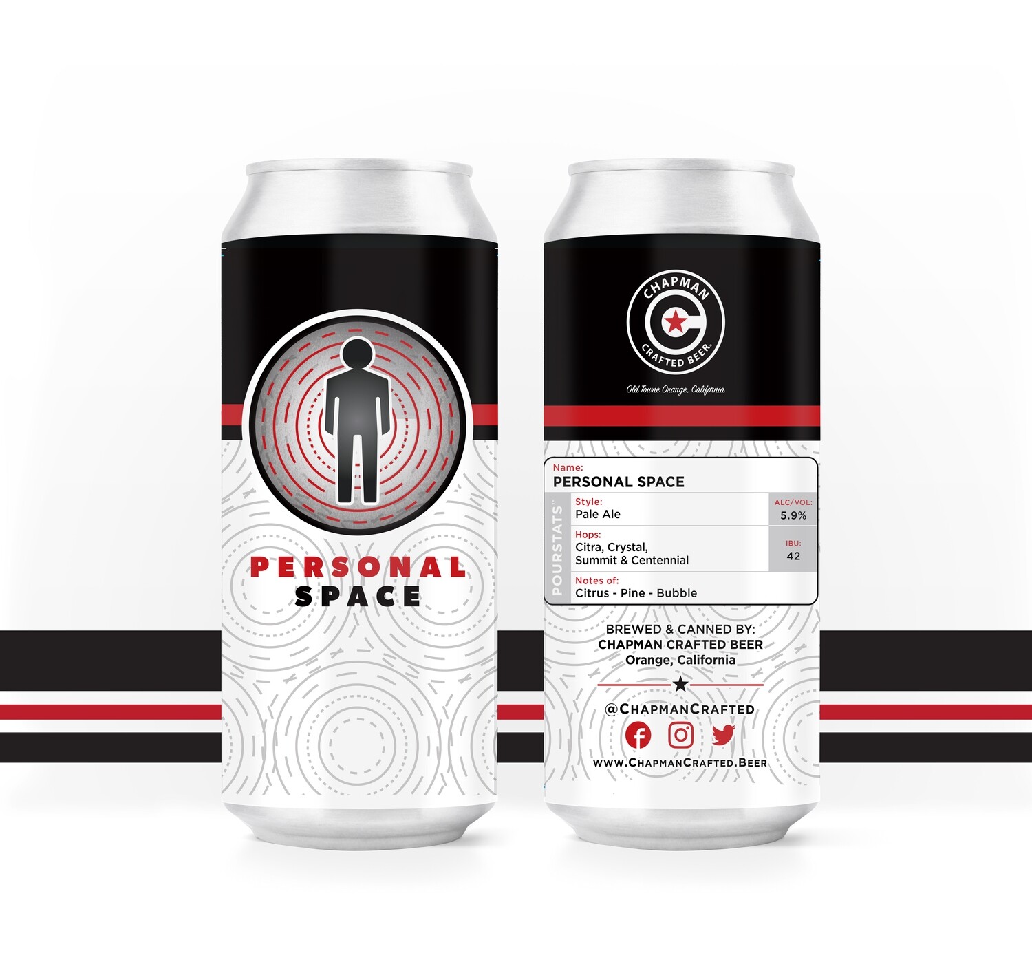 Personal Space full case (24 x 16oz. cans)