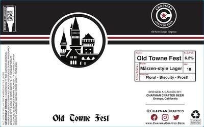 Old Towne Fest full case (24 x 16oz. cans)