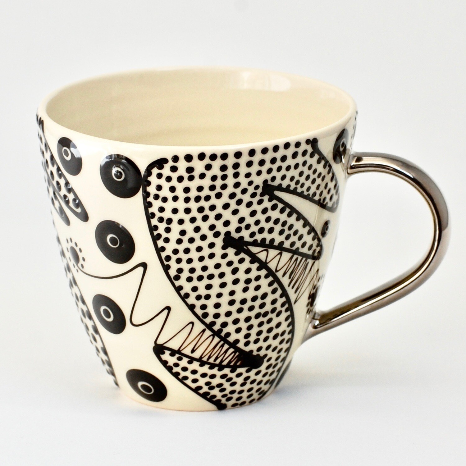 Dot and Wiggle Large Mug
