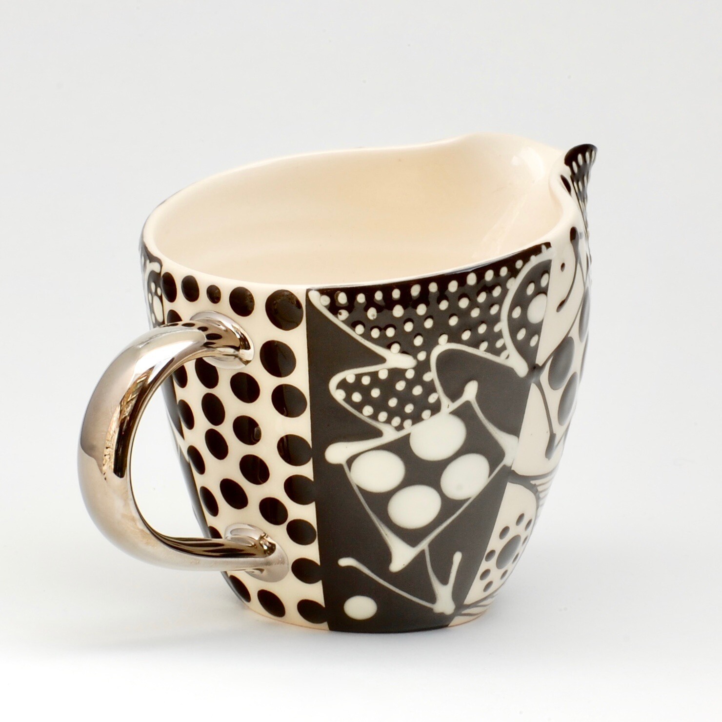 Vertical Stripe Jug
