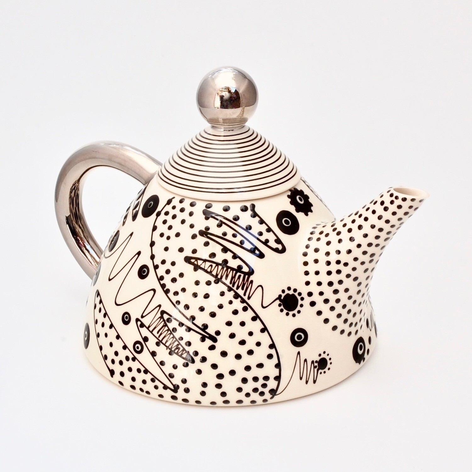 Dot and Wiggle Teapot