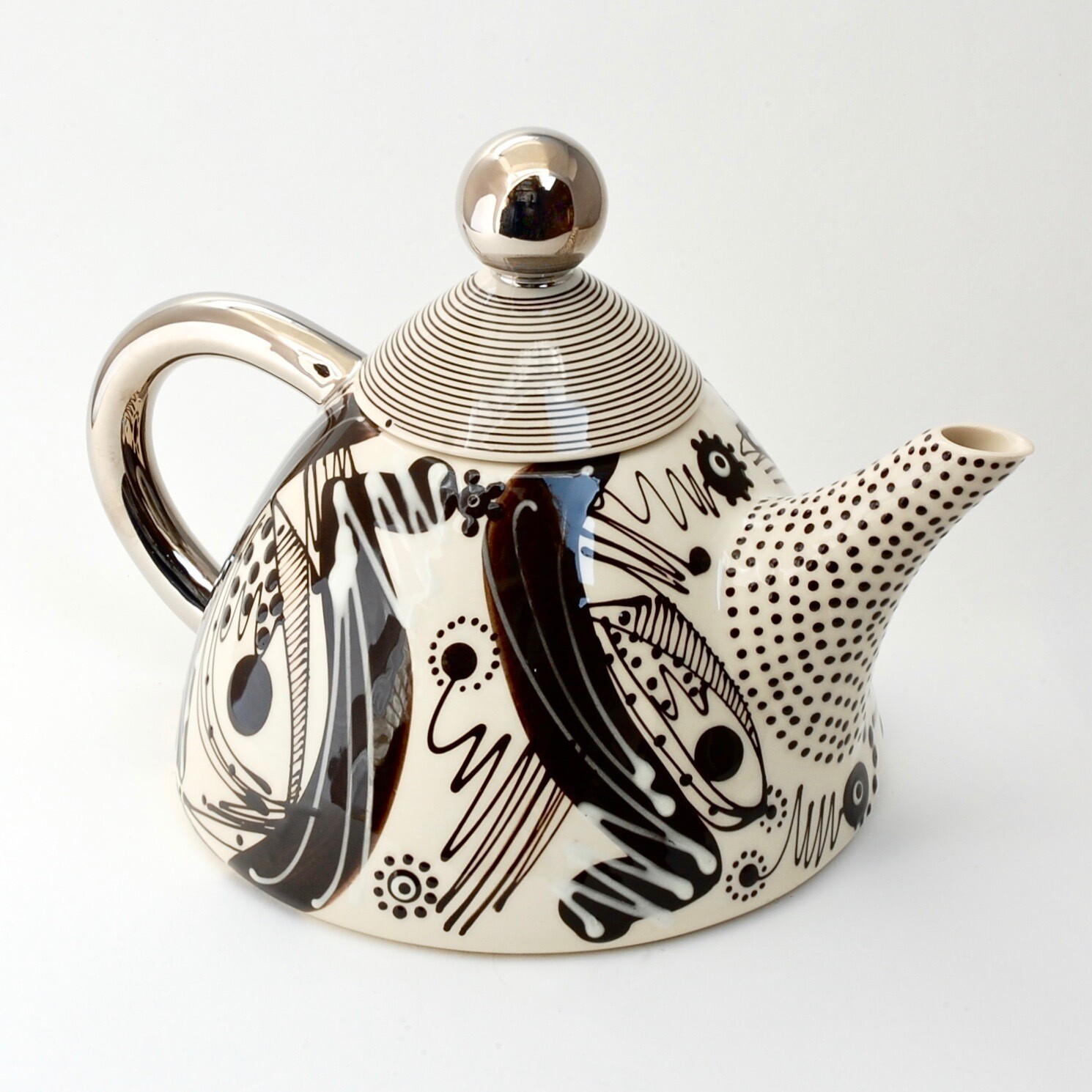 Brushstroke Teapot