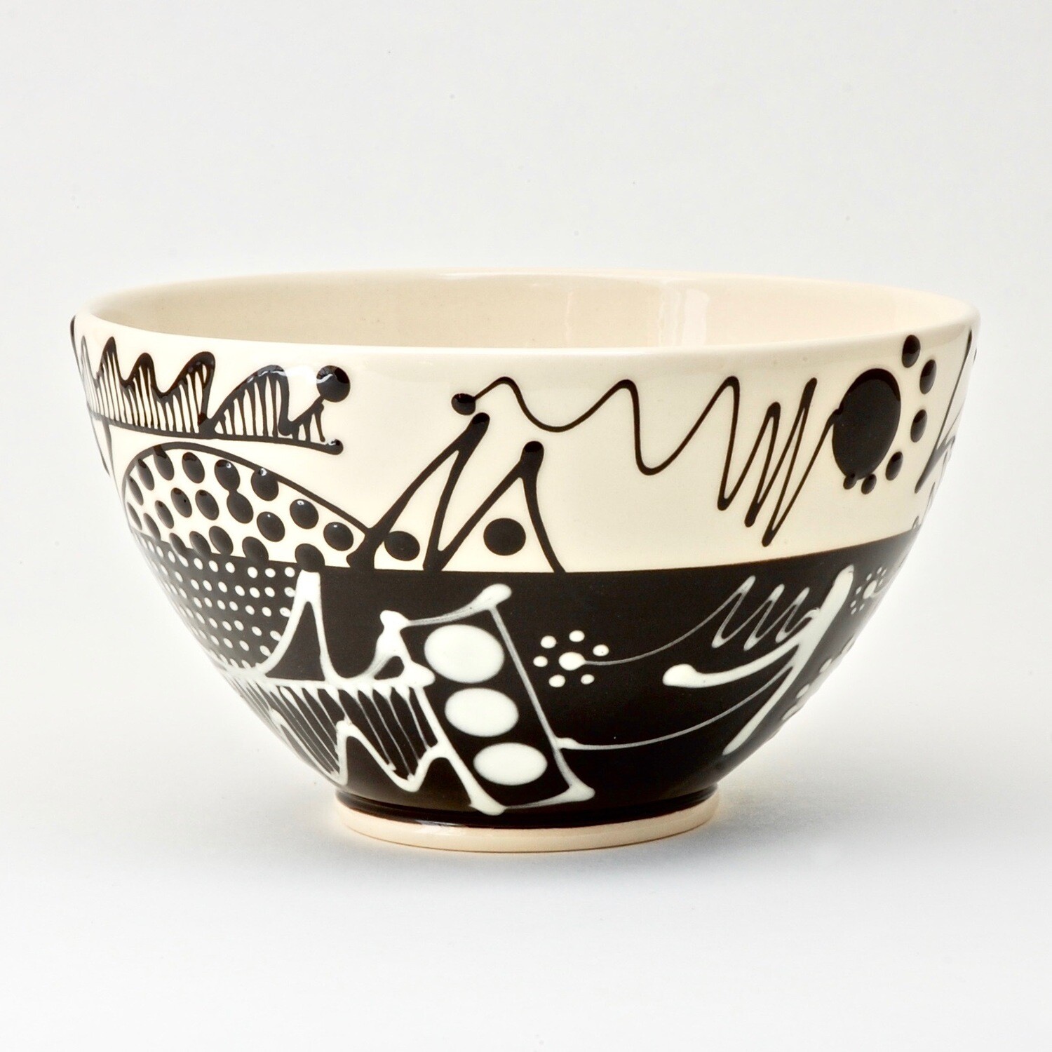 Horizontal Stripe Large Bowl