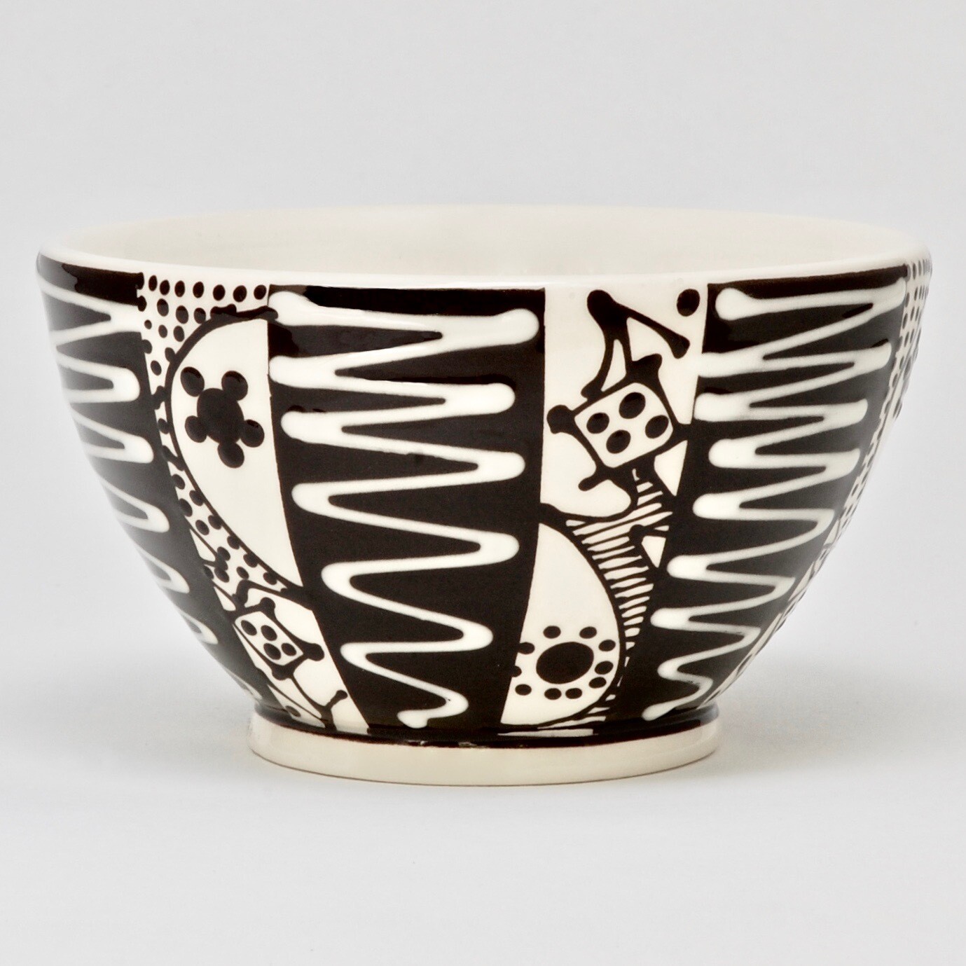 White Wiggle Small Bowl