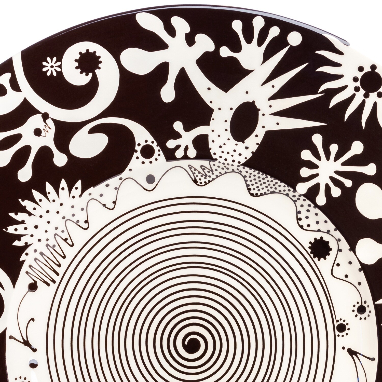 Giant Motif Spiral Platter (can be wall mounted)