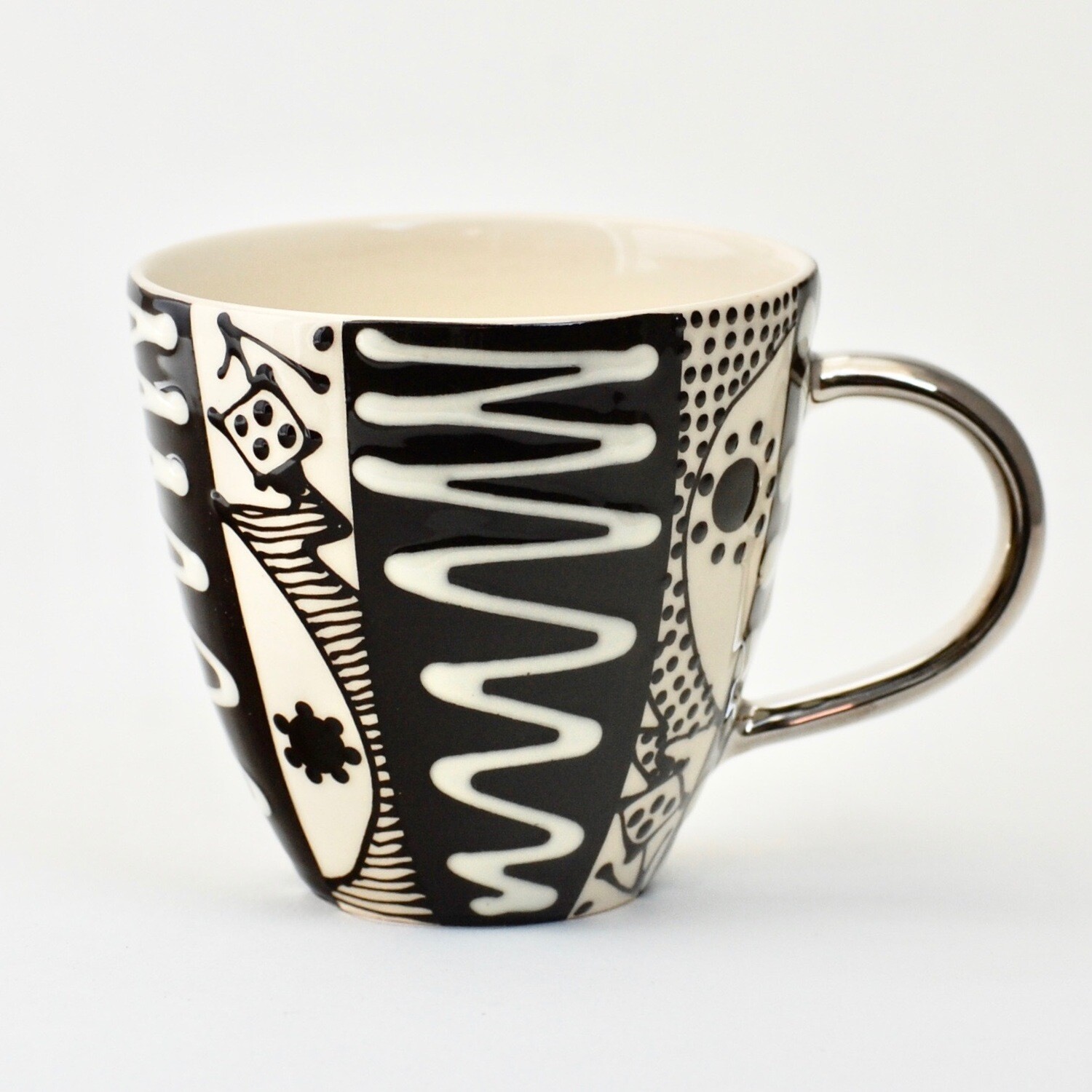 White Wiggle Small Mug