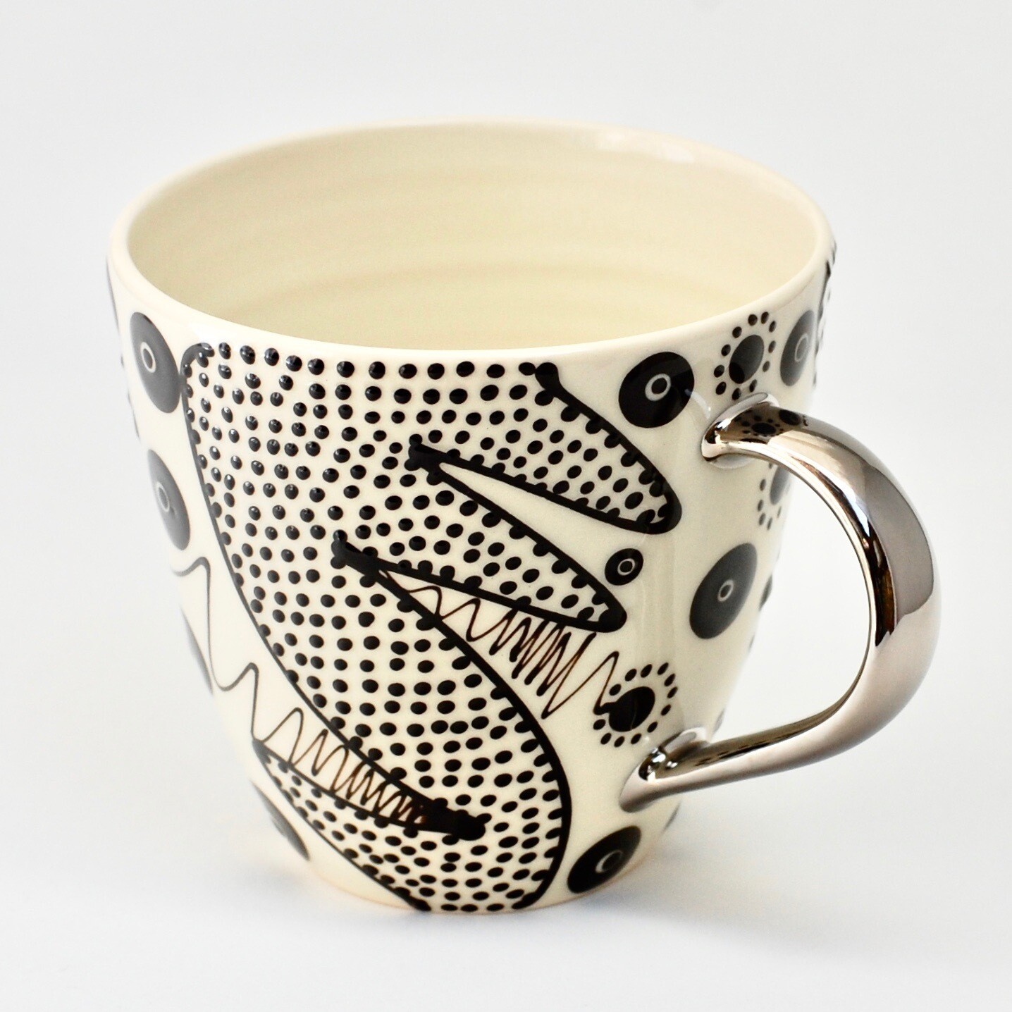 Dot and Wiggle Large Mug