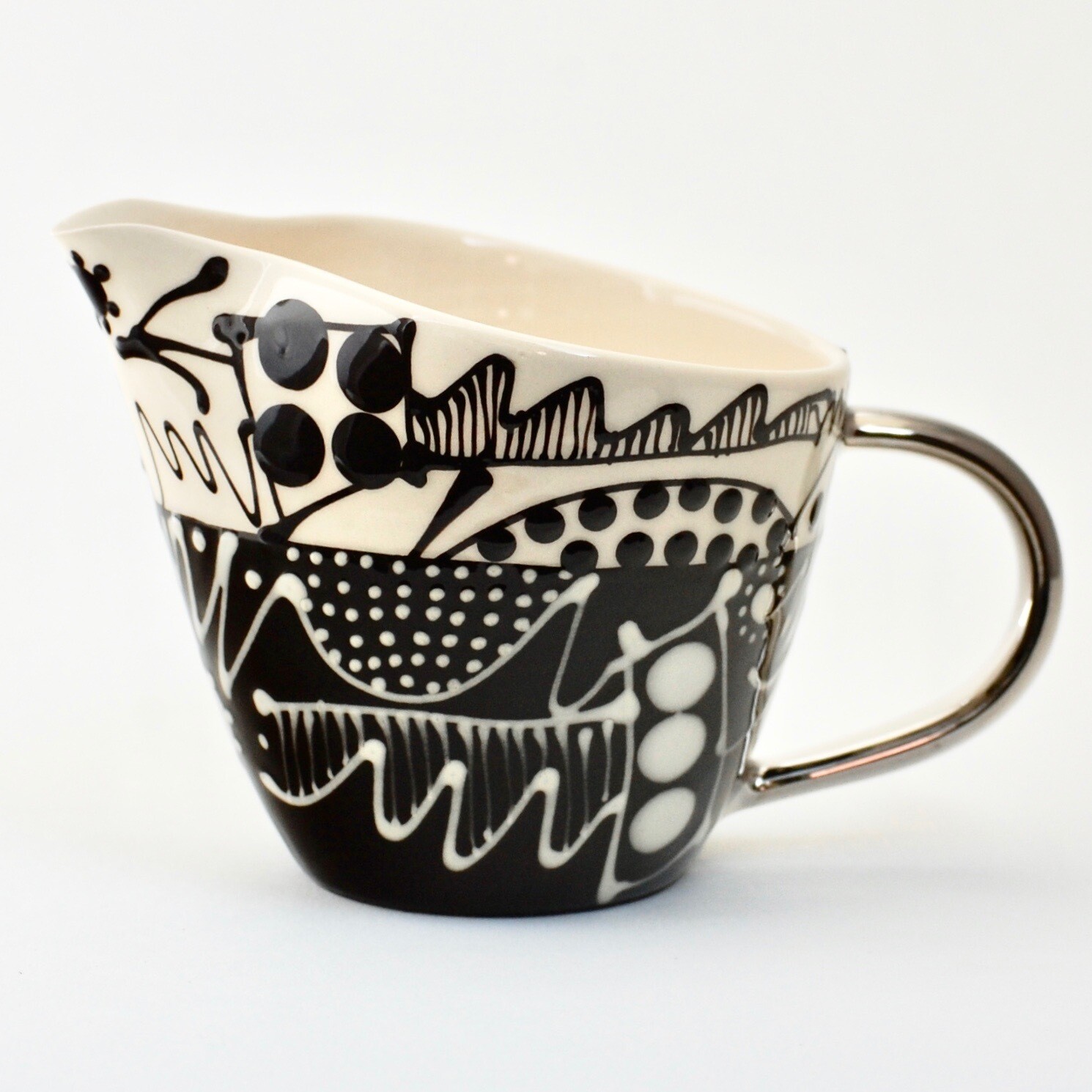 Horizontal Stripe Jug