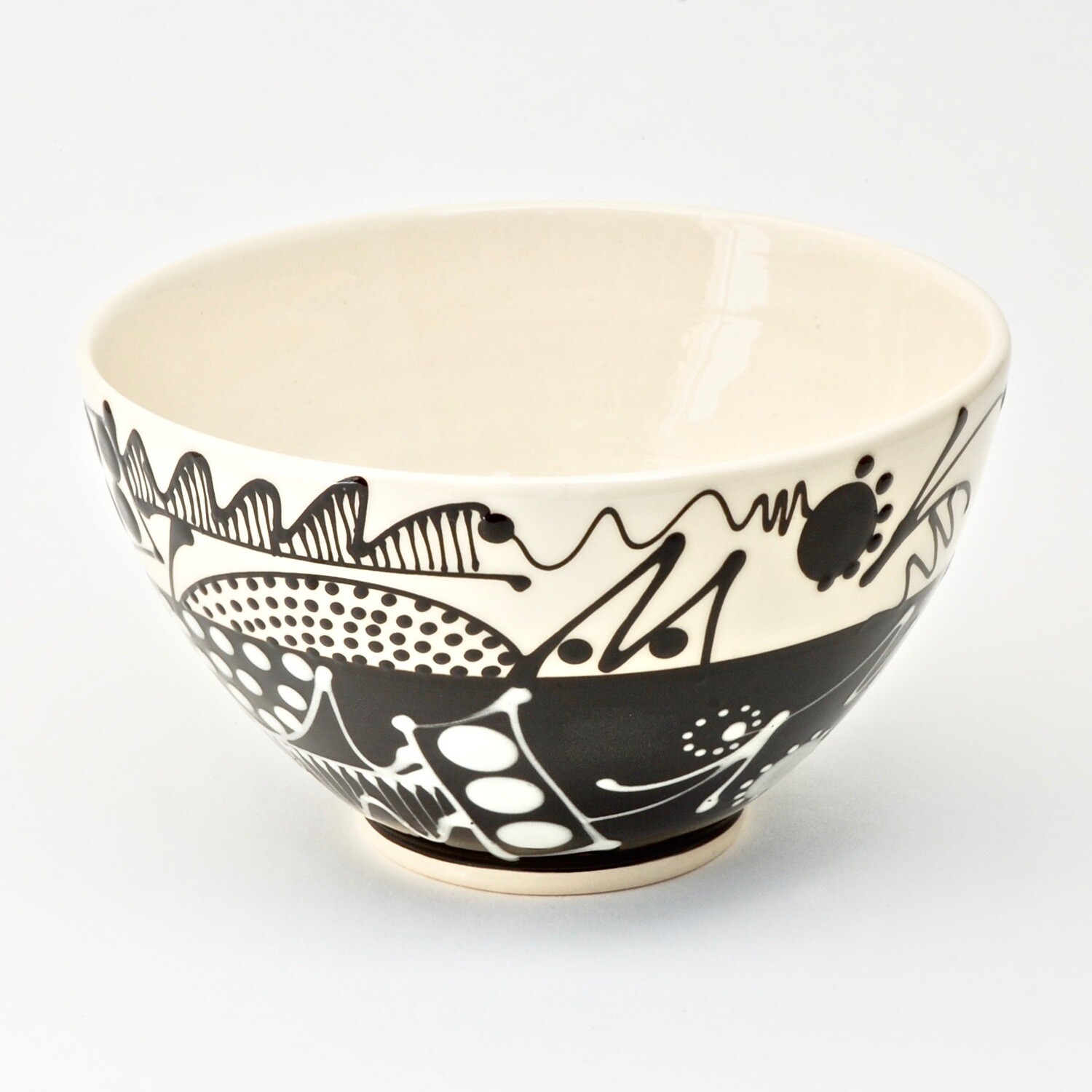 Horizontal Stripe Large Bowl