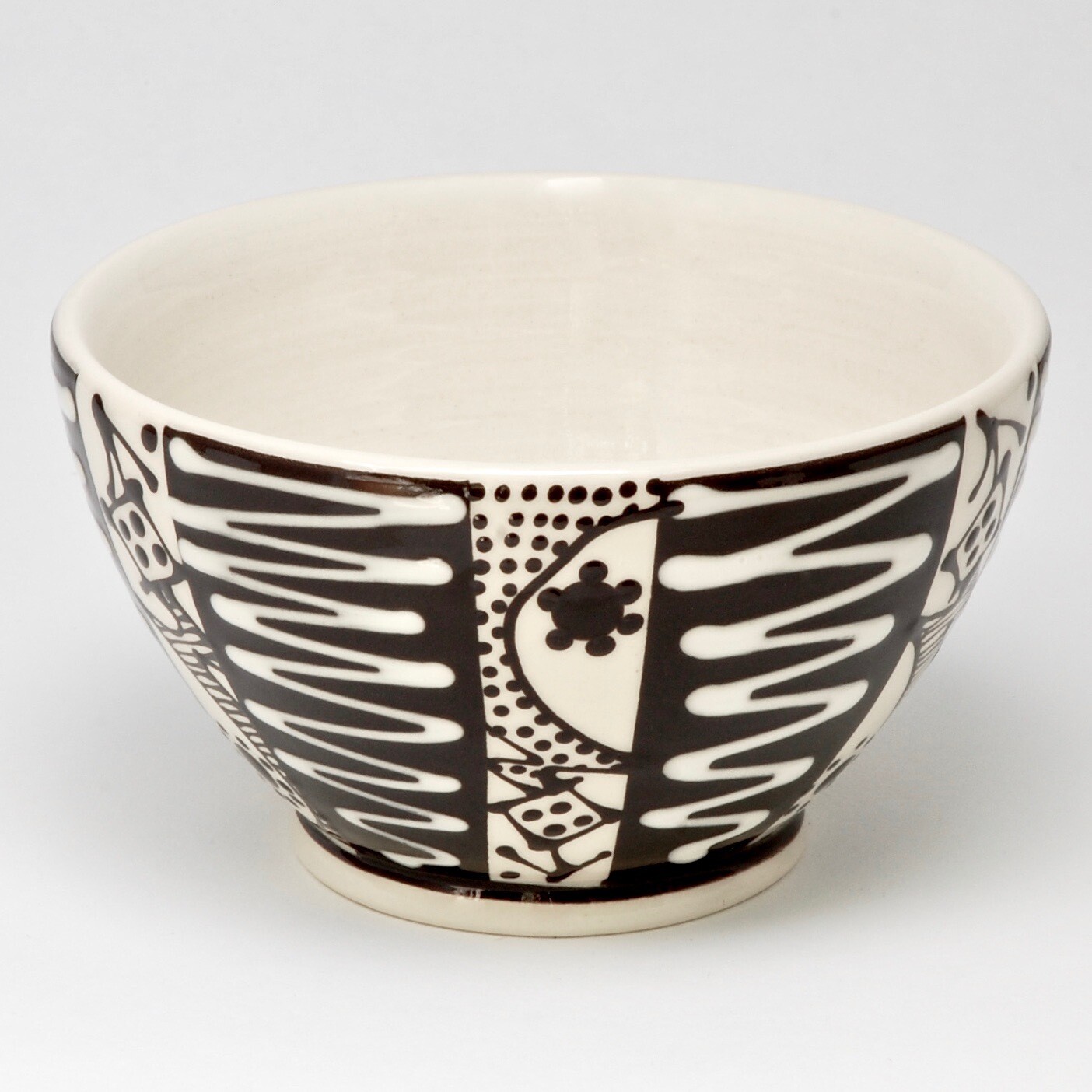 White Wiggle Small Bowl
