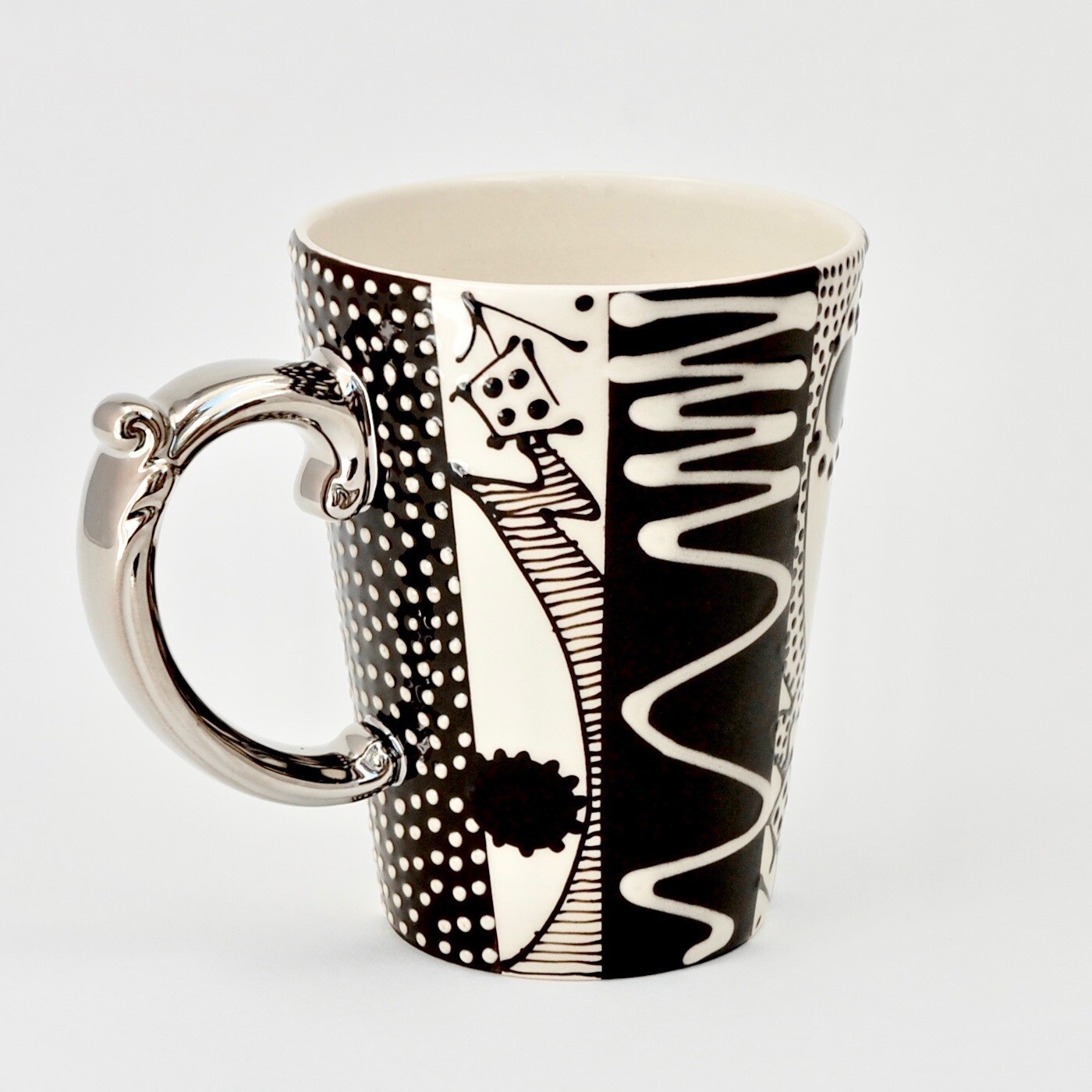 White Wiggle Giant Mug