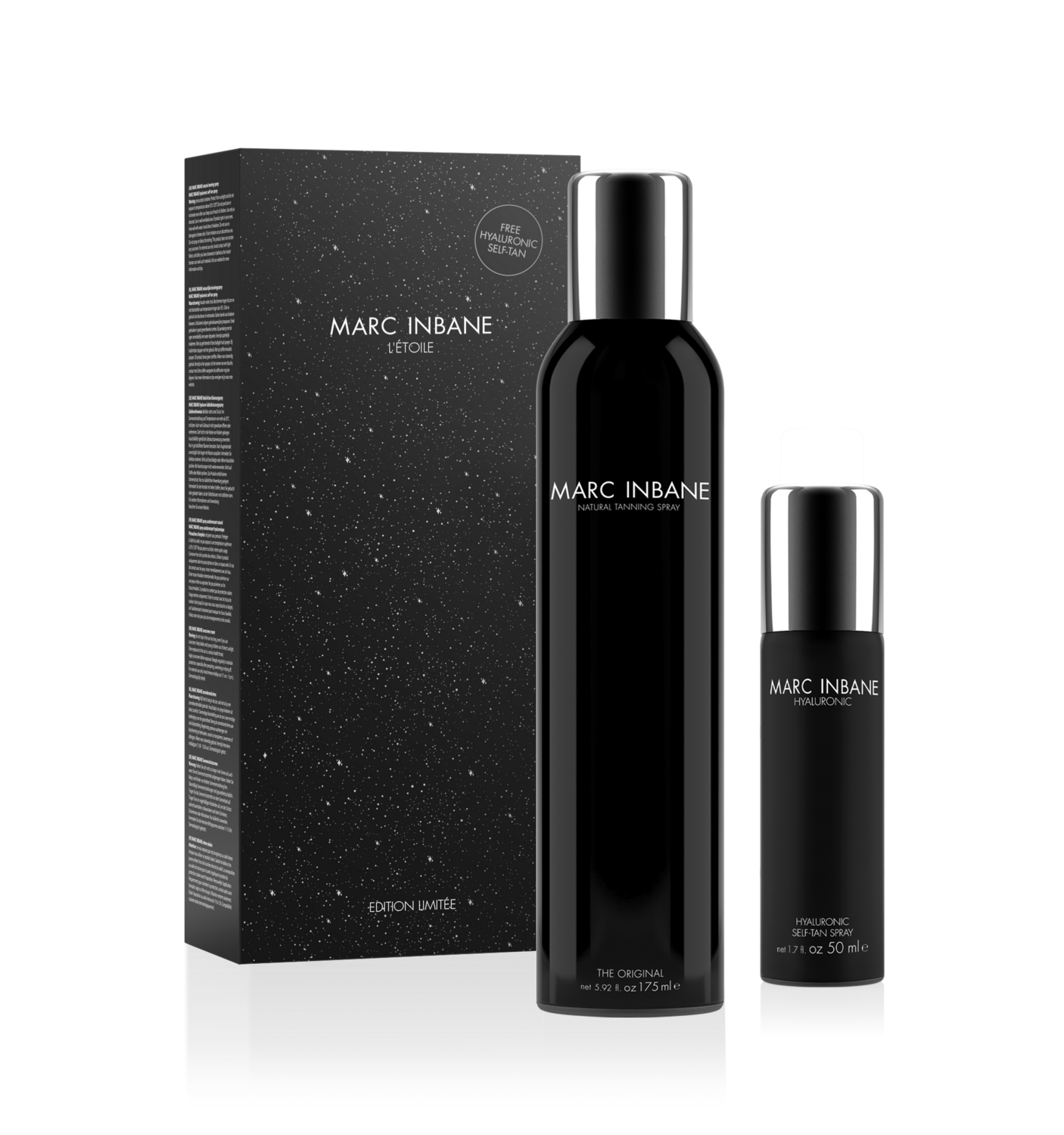 FREE GIFT // Marc Inbane Tanning spray + Gratis Clutch
