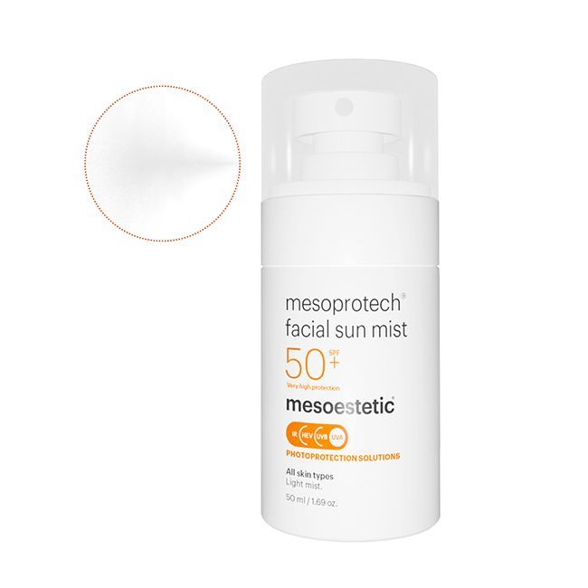 New ! mesoprotech facial sun mist