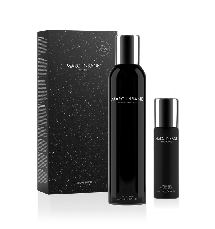 FREE GIFT // Marc Inbane Tanning spray + Gratis Clutch