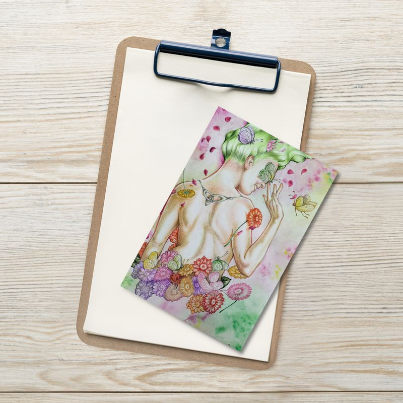 Alban Eilir Postcard