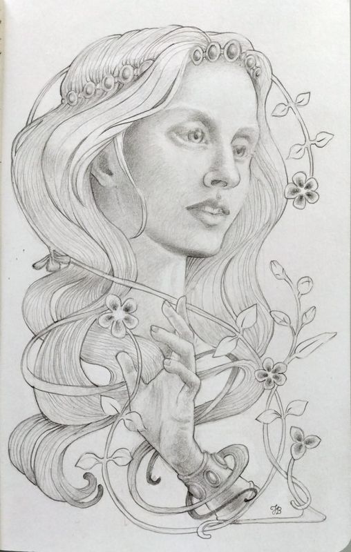 A mon Seul Desir Fine Art Print