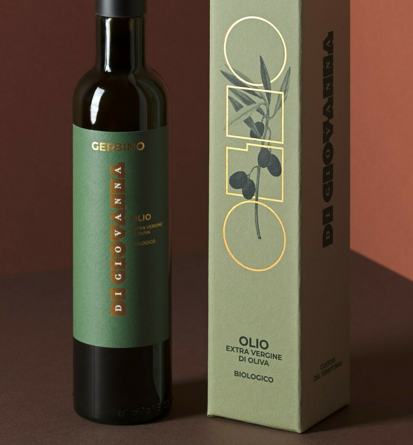 Gerbino Extra Virgin Olive Oil  - 1 Bt. 500 ml OLIO Gift Box 2025/2026 Harvest