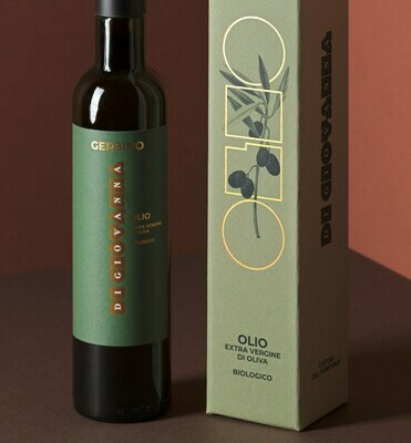 Gerbino Extra Virgin Olive Oil  - 1 Bt. 500 ml OLIO Gift Box 2025/2026 Harvest