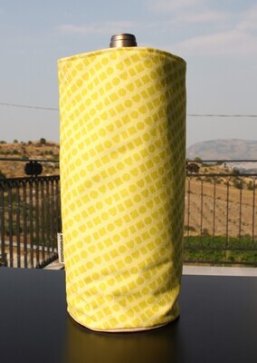 VINO Print Wine Cooler by Elena Scarlata – Sicilian Sun Yellow